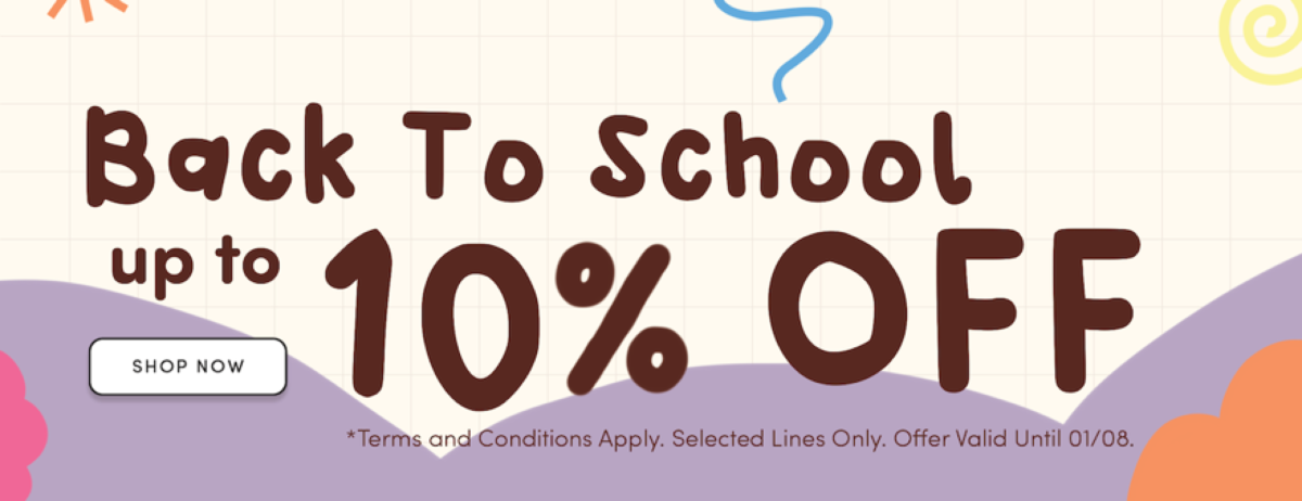 Back to School Sale