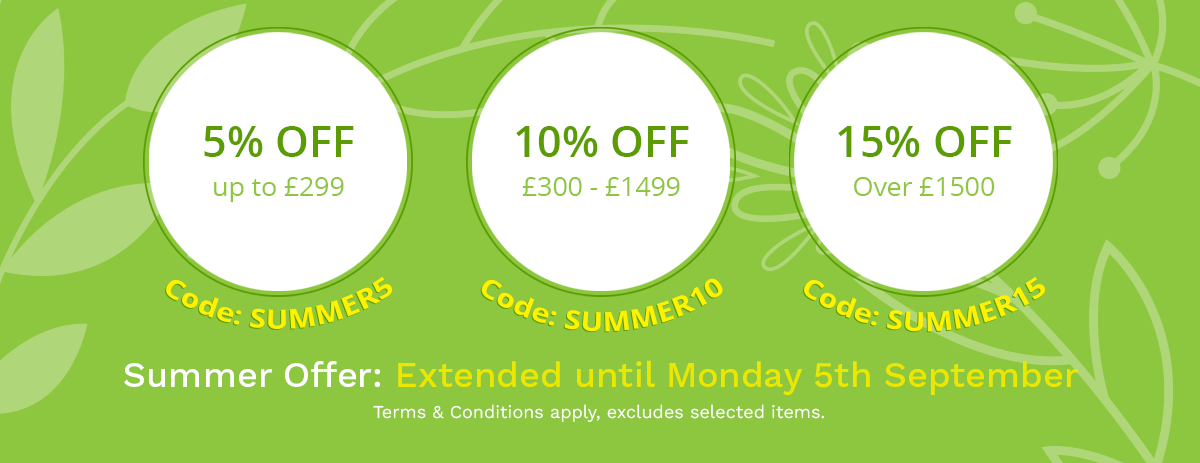 Summer Discount Offer Extended