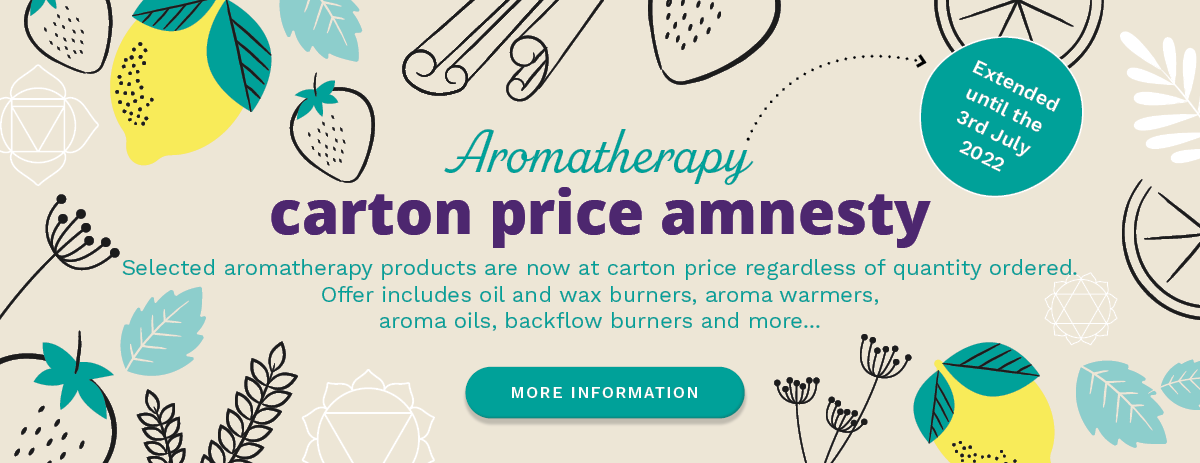 Aromatherapy Carton Price Amnesty - Extended Until the 3rd July 2022